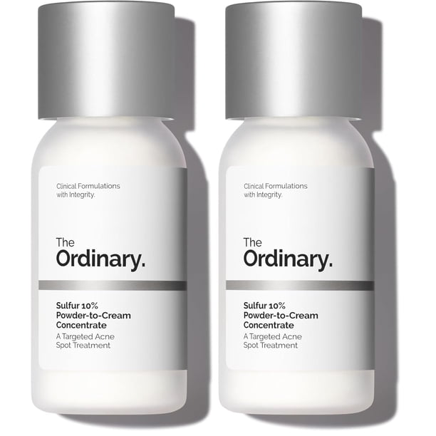 Tratamiento para Manchas de Acné The Ordinary Azufre 10% en Polvo a Crema