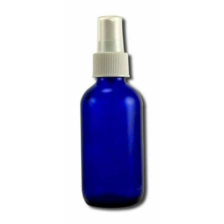 Lotus Light Pure Essential Oils: Blue Glass Bottle with Sprayer, 4 oz