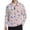 American Flag Bow Flower, variant on Xoenoiee Lotus Flower Peony Mountain Print Mens UPF 50+ Sun Protection Golf Shirt Long Sleeve 1/4 Zip Athletic Shirt Quick Dry Sweatshirt Lightweight Rash Guard for Golf Running Fishing Outdoor, S