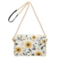thumbnail image 2 of FORMRS Women Crossbody Purse with Chain Strap Vegan Leather Shoulder Handbag, Sunflower Pattern, 2 of 7
