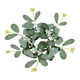thumbnail image 2 of Anillos de vela, corona de eucalipto, guirnalda verde, mesa de comedor, vela decorativa, corona, portavelas, anillos para celebración Blanco, 2 of 9