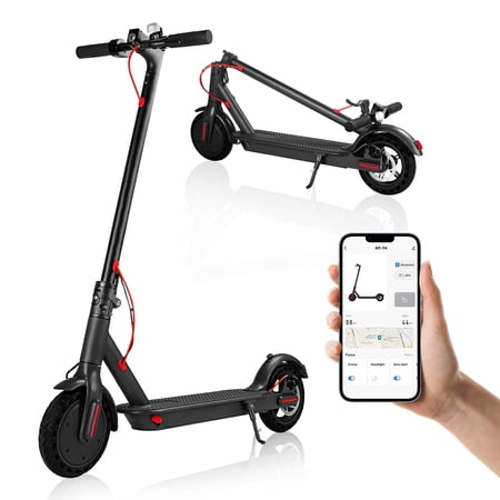 350W Foldable Electric Scooter for Adults, 8.5 inch Tires up to 21 mph, 20 Miles Range
