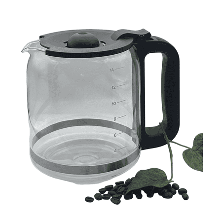 Cupall 14-Cup Glass Coffee Decanters Compatible with Ninja coffee maker DCM200 Series