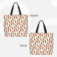 thumbnail image 2 of Balery Carrot Bolsa de Mano para Mujeres con Cremallera, Bolsa de Gimnasio con Compartimentos, Bolsa para Laptop, Bolsa para Trabajo, 2 of 7