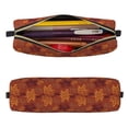 thumbnail image 2 of Easygdp fall Maple para Estuche de Lápices de Cuero, Estuche de Papelería de Cuero, Estuche de Gran Capacidad con Cremallera, 2 of 7