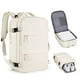 thumbnail image 1 of Mochila de viaje Coofay Beige impermeable para mujer/hombre, 1 of 7