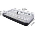 thumbnail image 2 of Luces interiores de techo de coche de 12V, lámpara de iluminación de RV de 36 LED con botón, luz de techo Rectangular para coche, caravana, barco, cúpula, autocaravana JFHHH pequeña, 2 of 4