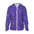 thumbnail image 2 of Lsque New Year Snowflakes UPF 50+ Lightweight Sun Protection Men's Women's Long Sleeve Shirt, Hoodie Performance -Medium, 2 of 9