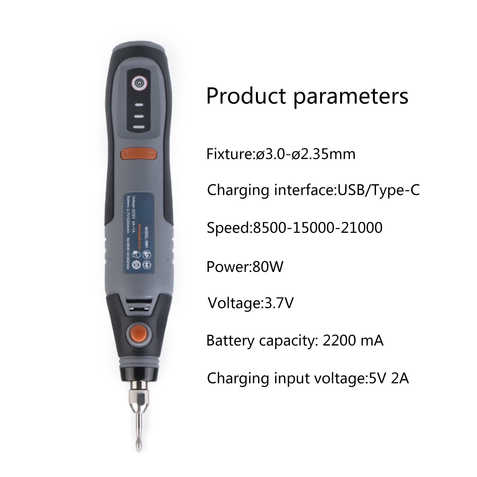 USB Cordless Rotary Tool Woodworking Engraving Pen For Jewelry Metal Glass Wireless Drill