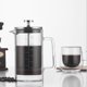 thumbnail image 5 of Cafetera Irfora Cafetera francesa de doble pared de 20 oz, cafetera de vidrio de borosilicato resistente al calor con filtro de acero inoxidable de alta densidad Irfora Cafetera, 5 of 7