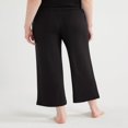 thumbnail image 4 of JUNWELL Women‘s Knit Cropped Sleep Pants  Sizes S to 3X, 4 of 6