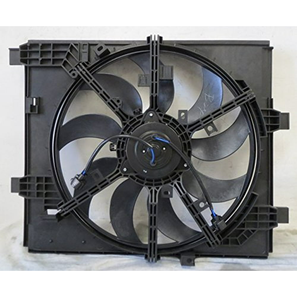 Dual Radiator and Condenser Fan Assembly Pacific Best Inc. Fit/For