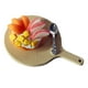thumbnail image 4 of Juego de comida para casa de muñecas en miniatura 1:12, cuchara decorativa, pastel de frutas con bandeja naranja y manzanas, 4 of 9