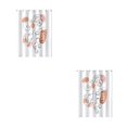 thumbnail image 2 of Cortina de ducha Yuarrent Lavable Poliéster Impermeable Pantalla de puerta 100*180 CM Tipo 1, 2 of 6