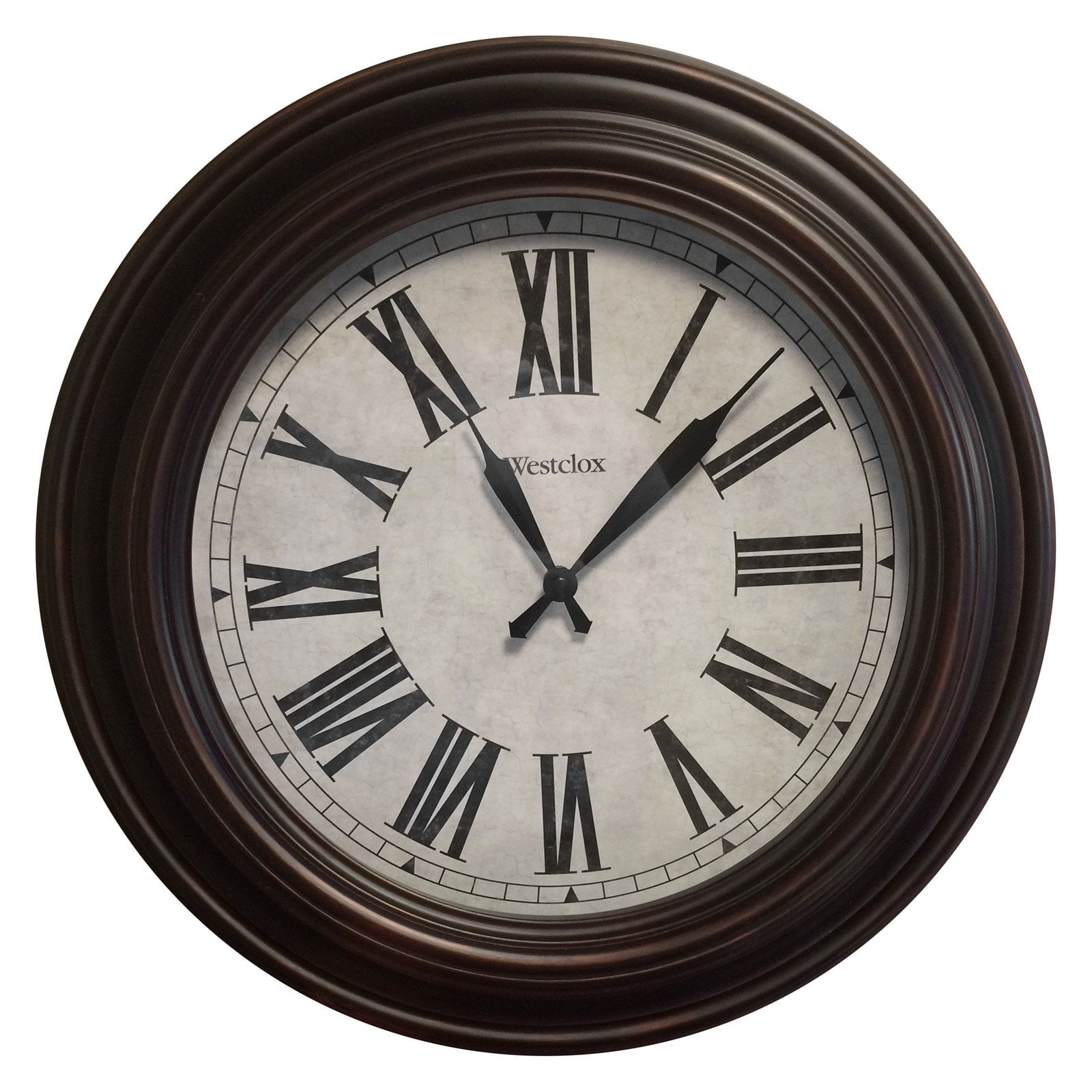 Westclox 32213vbr20 20" Round Roman Numeral Wall Clock