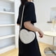 thumbnail image 1 of Bolso de moda para mujer Bolso de corazón para mujer Bolsos de mano Bolso de cuero PU (Blanco), 1 of 7