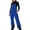 Blue, variant on Big Kids Girls Snow Bib Pants Waterproof Insulated Ski Overalls with Adjustable Shoulder Straps Full Length Winter Snowboard Pants with Zip Pockets for Skiing Hiking and Outdoor Play