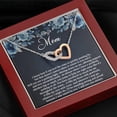 thumbnail image 3 of Gift for Mom Mother Daughter Necklace - Valentine Gift for Mom with Meaningful Message Card Inside, 3 of 8