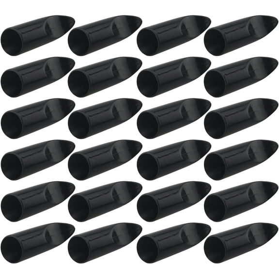 24PCS Gloves Removable Universal Finger Claws Gardening Gloves Digging Plastic Claws Labour Gloves Accessories Planting Pits Planting Flowers Accessories Digging Claws Hand Protection Black