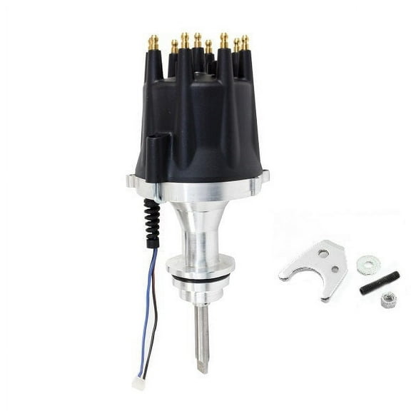 PRO SERIES 2 WIRE DISTRIBUTOR | MOPAR SB 273-360 | V8 ENGINE | BLACK CAP