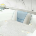 thumbnail image 6 of CoastaCloud Bath Pillow, Bathtub Spa Pillow with 4D Air Mesh Technology and 4 Suction Cups, Helps Support Head, Shoulder and Neck, Fits All Bathtub, Hot Tub and Home Spa, 6 of 7