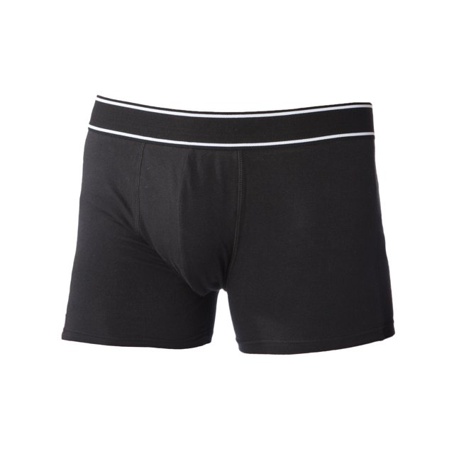 kariban - Calzoncillos boxer liso hombre / caballero (Negro)