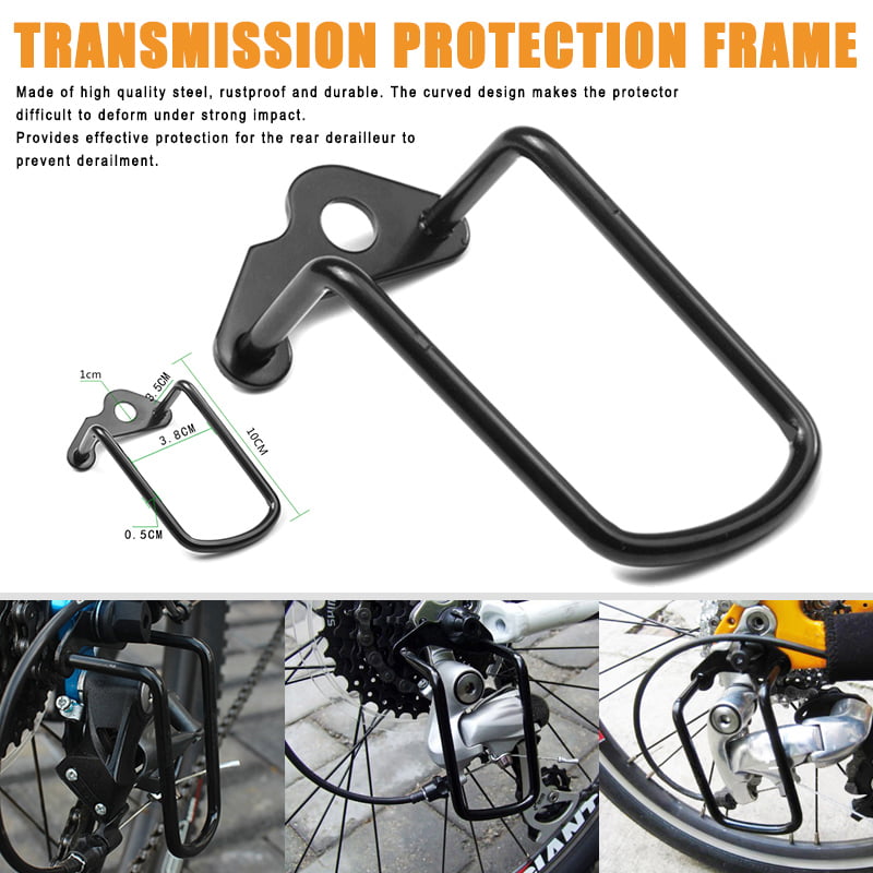 MTB Bicycle Chain Gear Guard Protector Cover Rear Derailleur Hanger Iron Frame