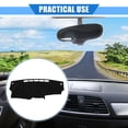 thumbnail image 2 of Unique Bargains Cubierta para salpicadero de consola central de coche compatible con Nissan Versa 2012-2018 protectora de poliéster negro, 2 of 7