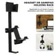 thumbnail image 3 of 1 set Auriculares Colgando Soporte Gamepad Perchero Montado en la pared Rack Rack (Negro), 3 of 6