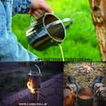 Camelwill Camping Kettle Stainless Steel Outdoor Cooking Kettle 1.2L