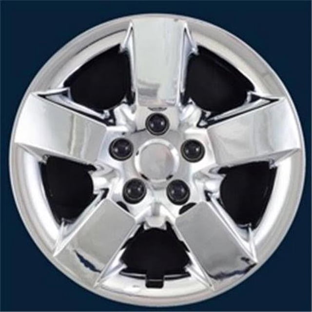 16 in. Clip On Stainless Steel - H5 - Racing Disk Hubcaps
