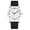 Black, variant on Men's Digital Scale Quartz WatchHigh Strength Glass MirrorFull DisplayDigital BackMinimalistic Unisex Watch