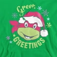 thumbnail image 2 of Teenage Mutant Ninja Turtles Green Greetings For Christmas Unisex Adult Pull-Over Hoodie, 2 of 5