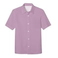 thumbnail image 4 of Boys' Button Down Shirts Pink Polo Shirts for Boys Boys Formal Shirt School Shirt for Toddler Boy Boys Girls Fashion, 4 of 6