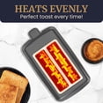 thumbnail image 2 of Toaster Elite Gourmet ECT1027G, 2 ranuras, 3,2 cm de ancho, color bronce, 2 of 7