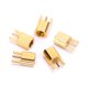 thumbnail image 2 of Conector hembra MMCX para montaje en PCB con soldadura recta, chapado en oro, 3 pines, 2 of 5