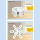 thumbnail image 3 of Bewildely Ventilador eléctrico Ventilador de techo portátil Luz Potente viento Operación conveniente E27 Boca de tornillo universal Electrodomésticos azul luz de ventilador de 6 hojas, 3 of 6