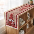 thumbnail image 6 of Table Runners 72 Inches Long Dress Scarves, Valentine's Day Farmhouse Kitchen Table Runner, Coffee Tablerunners, Romantic Roses Love Heart Gnomes Wooden 14x72 Inch, 6 of 9