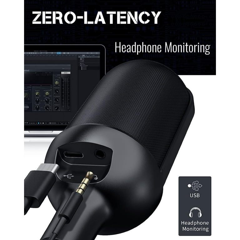 ALABS USB Microphone, Condenser Podcast Microphone for Computer