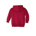 thumbnail image 3 of Port & Co Toddler Unisex Juniors Plain Long Sleeves Sweatshirt Red 3 Toddlers, 3 of 3