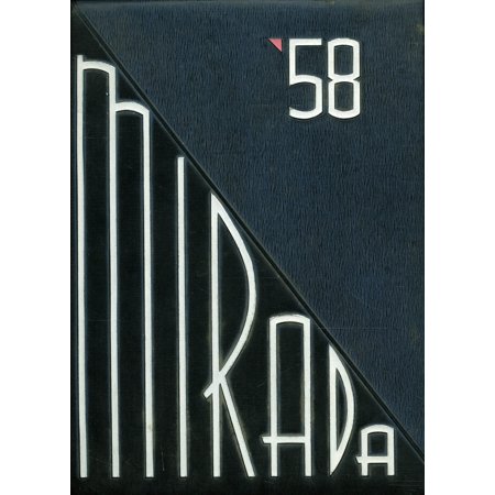 (Custom Reprint) Yearbook: 1958 Miramonte High School - Mirada Yearbook (Orinda, CA)