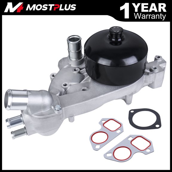 MOSTPLUS Water Pump w/ Thermostat for Chevy Camaro Corvette Pontiac Firebird GTO V8 5.7L
