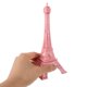 thumbnail image 5 of Raindrops Adorno Torre Eiffel Para Oficina Y Hogar En Metal Color Rosa Única, 5 of 8
