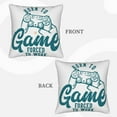 thumbnail image 4 of LNWH Relax Gamepad Throw Pillow Covers, Square Soft Linen Decorative Pillow Cases, 18"x18", 4 of 8