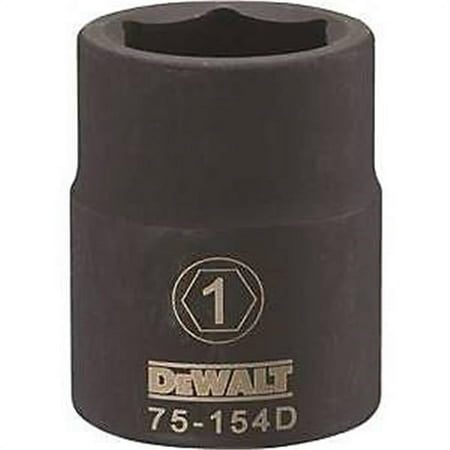 UPC: 0076174751543 | Stanley Tools 7517097 DWMT75154OSP SAE Impact 0.75 Drive Socket  1 in.
