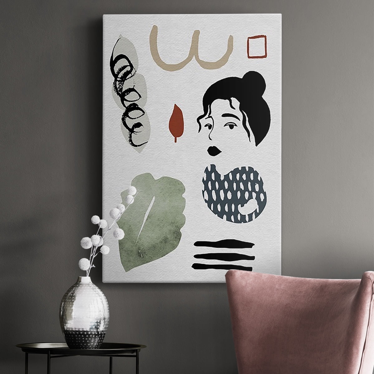 Collected Mindfulness IV Premium Gallery Wrapped Canvas - Ready to Hang