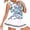 Blue Leaf, variant on Women's Sleeveless Golf Shirts Summer Zip Up V Neck Polo Collared Tops Lightweight Casual Tennis Shirts for Daily Outdoor Sports