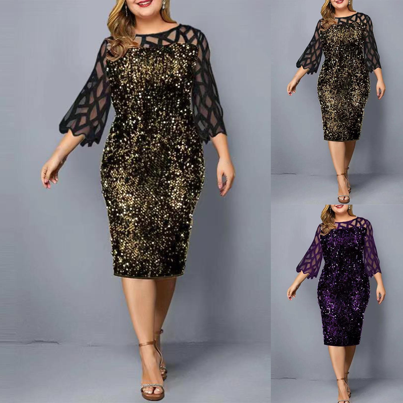 Black \u0026 Gold Dresses