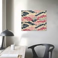 thumbnail image 4 of Orinice Waves Clouds Ukiyo-e Fine Art Aesthetic Poster & Print Wall Painting for Classroom Kitchen Office Farmhouse Bathroom Room Decor Pictures Wall Art Painting Canvas Prints Wall Art Living, 4 of 6