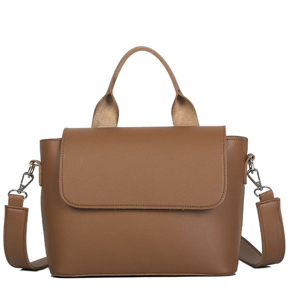 Women's Fashion Simple Leisure Bag Handbag Single Shoulder Messenger ...